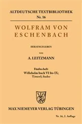 Book cover of Willehalm Buch VI bis IX; Titurel; Lieder (2nd ed.) by Wolfram von Eschenbach