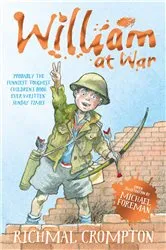 Book cover of William at War by Richmal Crompton