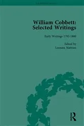 Book cover of William Cobbett: Selected Writings Vol 1 by Leonora Nattrass
