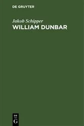Book cover of William Dunbar by DeRosier, Jr., Arthur H.