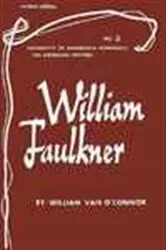 Book cover of William Faulkner - American Writers 3 by William Van O’Connor