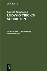 Book cover of William Lovell, Zweiter Theil by Ludwig Tieck