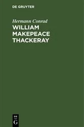 Book cover of William Makepeace Thackeray by Hermann Conrad