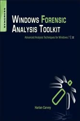 Book cover of Windows Forensic Analysis Toolkit (3rd ed.) by Harlan Carvey