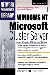 Book cover of Windows NT Microsoft Cluster Server by Richard Lee