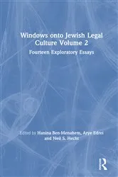 Book cover of Windows onto Jewish Legal Culture Volume 2 by Hanina Ben-Menahem