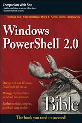Book cover of Windows PowerShell 2.0 Bible by Thomas Lee