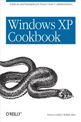 Book cover of Windows XP Cookbook by Robbie Allen