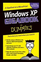 Book cover of Windows XP Gigabook For Dummies by Peter Weverka