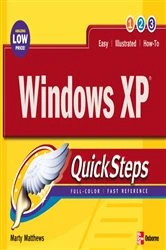 Book cover of Windows XP Quicksteps by Martin S. Matthews
