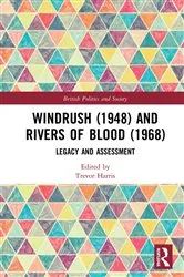 Book cover of Windrush (1948) and Rivers of Blood (1968) by Trevor Harris