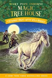 Book cover of Windy Night with Wild Horses by Mary Pope Osborne