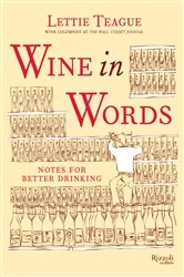 Book cover of Wine in Words by Lettie Teague