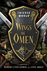 Book cover of Wings of Omen by Robert Lynn Asprin