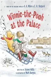 Book cover of Winnie-the-Pooh at the Palace by Jeanne Willis