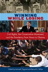Book cover of Winning While Losing by Kenneth Osgood