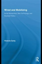 Book cover of Wired and Mobilizing by Victoria Carty
