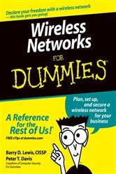 Book cover of Wireless Networks For Dummies by Barry D. Lewis