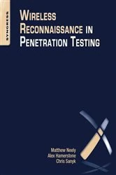 Book cover of Wireless Reconnaissance in Penetration Testing by Matthew Neely