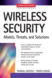 Book cover of Wireless Security: Models, Threats, and Solutions by Randall K. Nichols