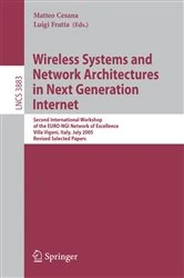 Book cover of Wireless Systems and Network Architectures in Next Generation Internet by Matteo Cesana