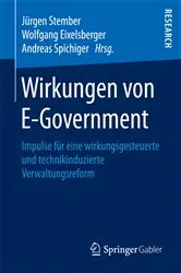 Book cover of Wirkungen von E-Government by Jürgen Stember