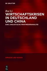 Book cover of Wirtschaftskrisen in Deutschland und China by Rui Li