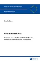Book cover of Wirtschaftsmediation by Claudia Conen