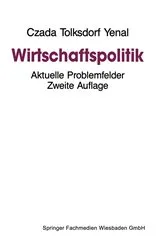 Book cover of Wirtschaftspolitik (2nd ed.) by Peter Czada