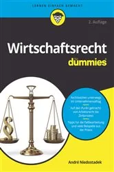 Book cover of Wirtschaftsrecht für Dummies (2nd ed.) by André Niedostadek