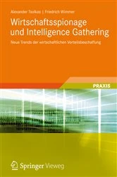 Book cover of Wirtschaftsspionage und Intelligence Gathering by Alexander Tsolkas