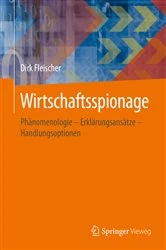 Book cover of Wirtschaftsspionage by Dirk Fleischer