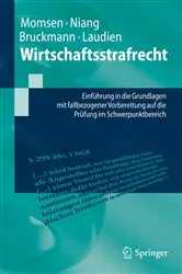 Book cover of Wirtschaftsstrafrecht by Carsten Momsen