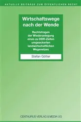 Book cover of Wirtschaftswege nach der Wende by Unknown