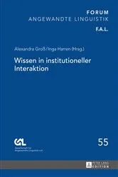 Book cover of Wissen in institutioneller Interaktion by Susanne Göpferich