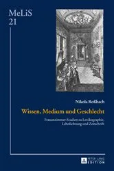 Book cover of Wissen, Medium und Geschlecht by C. Brinker-von der Heyde