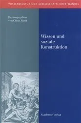 Book cover of Wissen und soziale Konstruktion by Claus Zittel