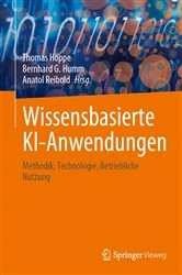Book cover of Wissensbasierte KI-Anwendungen by Thomas Hoppe