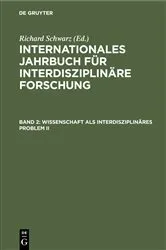 Book cover of Wissenschaft als interdisziplinäres Problem II by Richard Schwarz