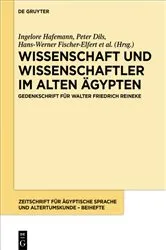 Book cover of Wissenschaft und Wissenschaftler im Alten Ägypten by Peter Dils