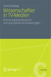 Book cover of Wissenschaftler in TV-Medien by Unknown