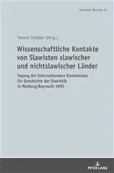 Book cover of Wissenschaftliche Kontakte von Slawisten slawischer und nichtslawischer Laender by Helmut Schaller