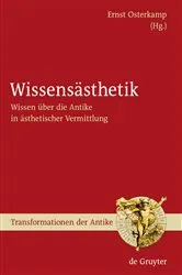 Book cover of Wissensästhetik by Ernst Osterkamp