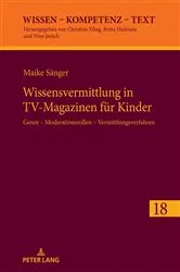 Book cover of Wissensvermittlung in TV-Magazinen fuer Kinder by Nina Janich