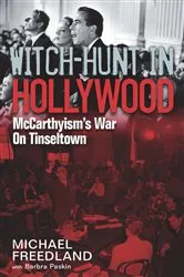 Book cover of Witch-Hunt in Hollywood by Michael Freedland