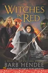 Book cover of Witches in Red by Barb Hendee