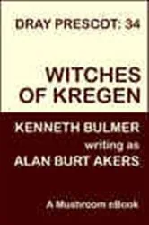 Book cover of Witches of Kregen by Alan Burt Akers