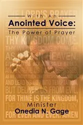 Book cover of With An Anointed Voice by ONEDIA NICOLE GAGE