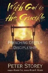 Book cover of With God in the Crucible by Peter Storey