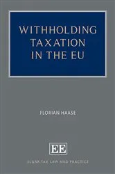 Book cover of Withholding Taxation in the EU by Unknown